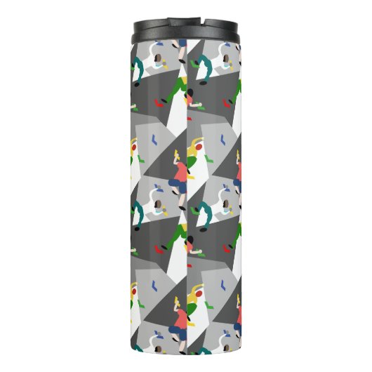 Indoor Rock Climbing Thermosbecher (Rückseite)