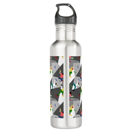 Indoor Rock Climbing Trinkflasche (Rückseite)