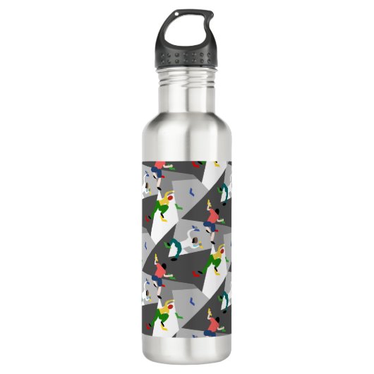 Indoor Rock Climbing Trinkflasche (Vorderseite)