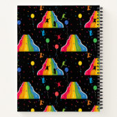 Indoor-Rutsche Park Kinder Spielplatz  Notizblock (Rückseite)