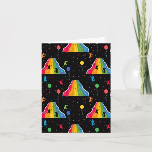 Indoor-Rutschpark Kinder-Spielplatz  Karte (Vorderseite)