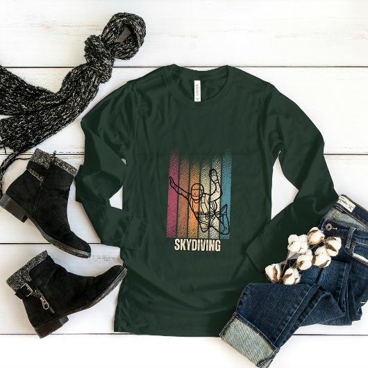 Indoor Skydiving Aktivität T-Shirt