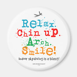 Indoor Skydiving ist ein Blast! Magnet