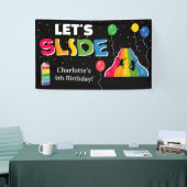 Indoor Slide Park Kids Playground Birthday Party Banner (Messeveranstaltung)