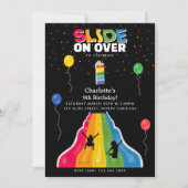 Indoor Slide Park Kids Playground Birthday Party Einladung (Vorderseite)