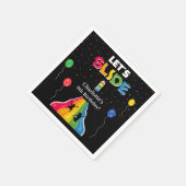 Indoor Slide Park Kids Playground Birthday Party Serviette (Ecke)