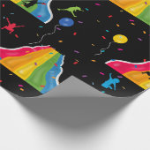 Indoor Slide Park Kids Playground  Geschenkpapier (Ecke)