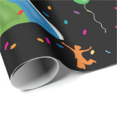 Indoor Slide Park Kids Playground  Geschenkpapier (Rolleneckpunkt)