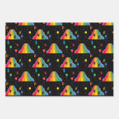 Indoor Slide Park Kids Playground  Geschenkpapier Set (Vorderseite 3)