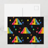 Indoor Slide Park Kids Playground  Postkarte (Vorne/Hinten)