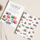 Indoor Soft Play Geburtstagseinladung Einladung