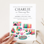 Indoor Soft Play Geburtstagseinladung Einladung