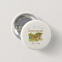 Indoor-Spielplatz-Geburtstagsfeier Button