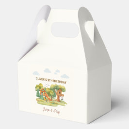 Indoor-Spielplatz-Geburtstagsfeier Geschenkschachtel