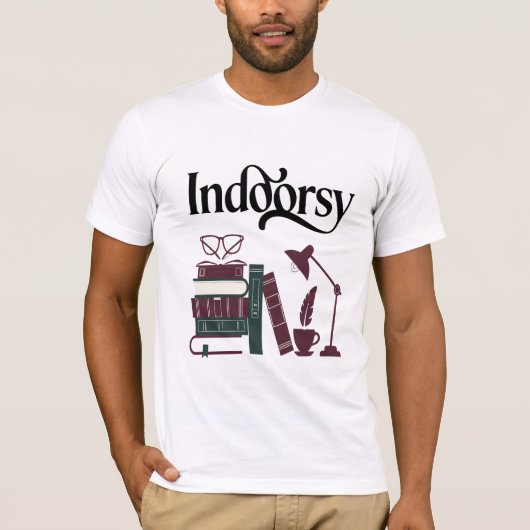 Indoorsy x Literatur T-Shirt (Vorderseite)