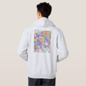 Indore Madhya Pradesh City Map Hoodie (Schwarz voll)