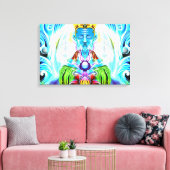 Indra Canvas Print 24 in X 16 in Leinwanddruck (Insitu (Wohnzimmer))