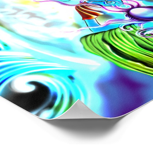 Indra Poster 11in X 8,5in (Ecke)