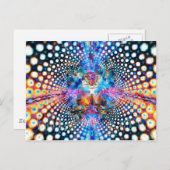 Indras Netz Postkarte (Vorne/Hinten)