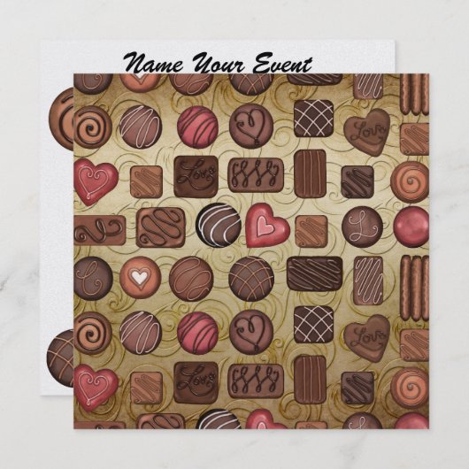 Indulge dich selbst - SRF Einladung (Vorne/Hinten)