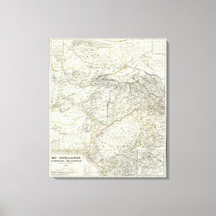 Induslander Südasien Leinwanddruck