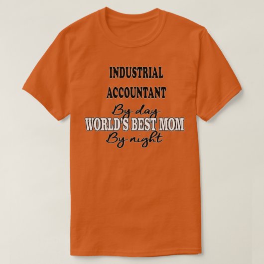 Industrial Accountant Birthday Weihnachtsgeschenk T-Shirt (Design vorne)