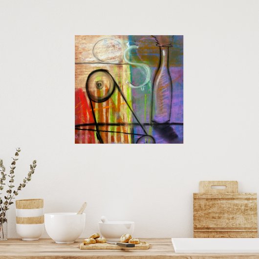 Industrial Alchemy Machine poster (Küche)