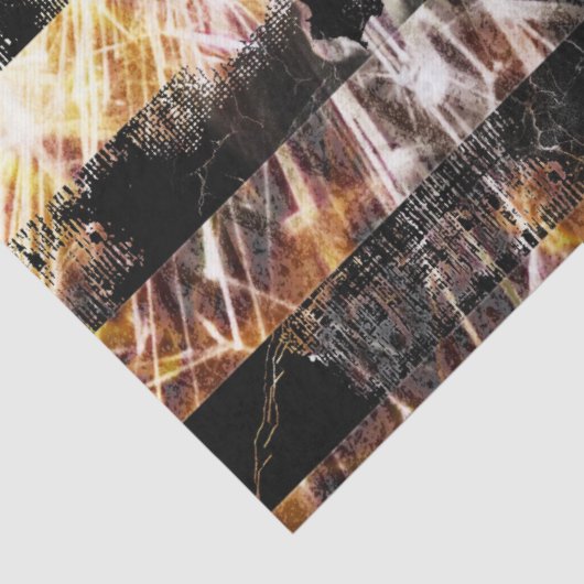 Industrial Construction Flag Sparks Seidenpapier (Detail)