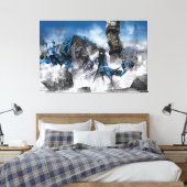 industrial easy art - sci-fi landscape leinwanddruck (Insitu (Schlafzimmer))