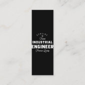 Industrial engineer, cool, engineer, engineering, treuekarte (Vorderseite)