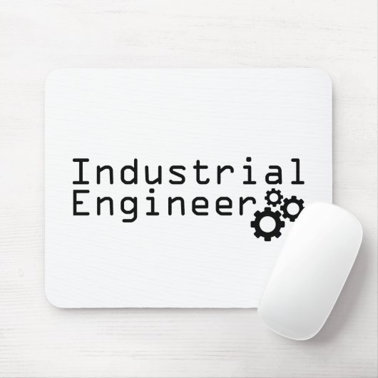 Industrial Engineering Funny Engineer Mousepad (Mit Mouse)
