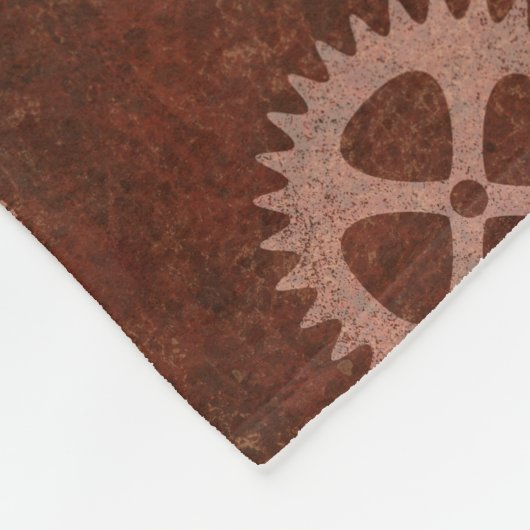 Industrial Look Fleece Blanket (Ecke)