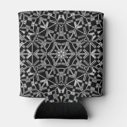 Industrial Mandala  Dosenkühler (Rückseite)