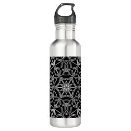Industrial Mandala Edelstahlflasche