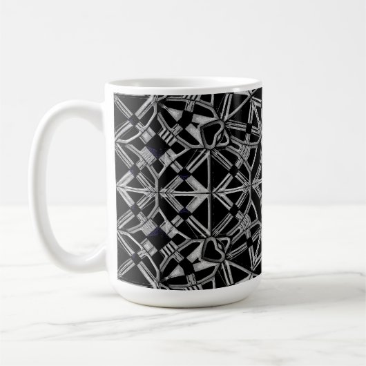 Industrial Mandala Kaffeetasse (Links)