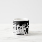 Industrial Metallurgical Combine Silhouette Espressotasse (Vorderseite)