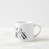 Industrial Metallurgical Combine Silhouette Espressotasse (Rechts)