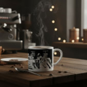 Industrial Metallurgical Combine Silhouette  Espressotasse