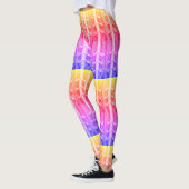 Industrial Minimalism Colors Abstrakt Ipanema Leggings (Links)