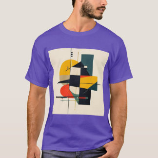 Industrial Rhythm Abstract Art 2 T-Shirt