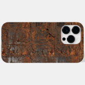 Industrial Rusted Metal Texture iPhone Case (Rückseite (Horizontal))