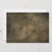 Industrial Save the Date Lights Lässig Typografy (Rückseite)