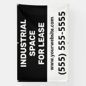 Industrial Space Lease Banner (Vertikal)