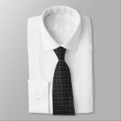 Industrial Squares Dark Neck Tie Krawatte (Gebunden)