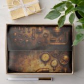 Industrial Steampunk Elements Set FH1 Decoupage Seidenpapier (Geschenk)