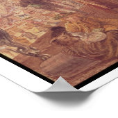 Industrie auf dem Tyne: Eisen und Kohle (w/c) Poster (Ecke)