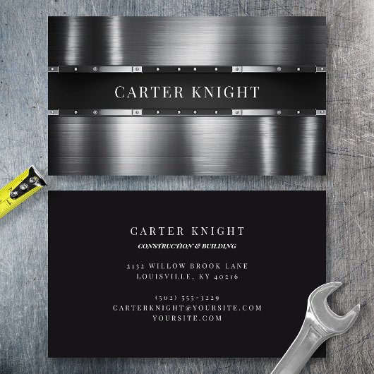 Industrie für verzinktes Metall Visitenkarte