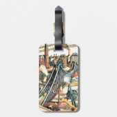 Industrie Gepäckanhänger (Rückseite vertikal)