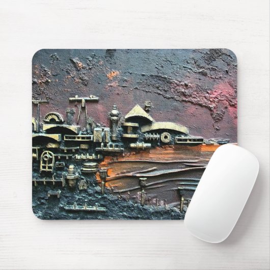 Industrie-Hafen-Teil 1 von rafi talby Mousepad (Mit Mouse)