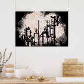 Industrie Poster (Küche)